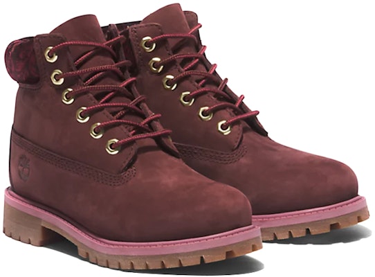 (W) But Timberland 6 Inci Premium 'Burgundy' A5TG9C60 Shop (W) But Timberland 6 Inci Premium 'Burgundy' A5TG9C60