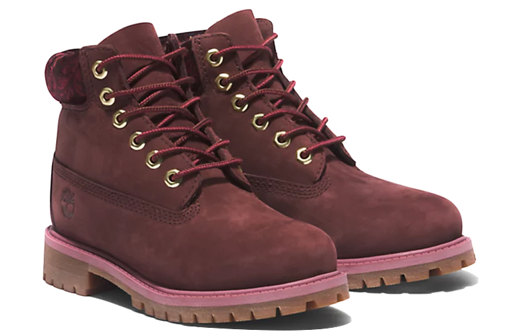 Shop (Women) Timberland 6 Inch Premium Boot 'Burgundy' A5TG9C60