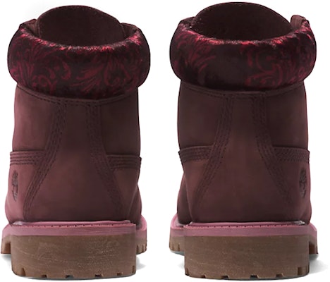(W) But Timberland 6 Inci Premium 'Burgundy' A5TG9C60 Details for (W) But Timberland 6 Inci Premium 'Burgundy' A5TG9C60
