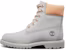 (W) But Timberland 6-Inci Premium Kulit But 'Kelabu Muda' A1W16W