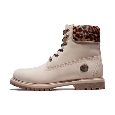 (W) Timberland Safari Cheetah 6 Inch Waterproof Boot 'Beige'