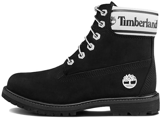 (Women) Timberland 6 Inch Premium LF 'Black Nubuck Logo' A2314 Buy (Women) Timberland 6 Inch Premium LF 'Black Nubuck Logo' A2314