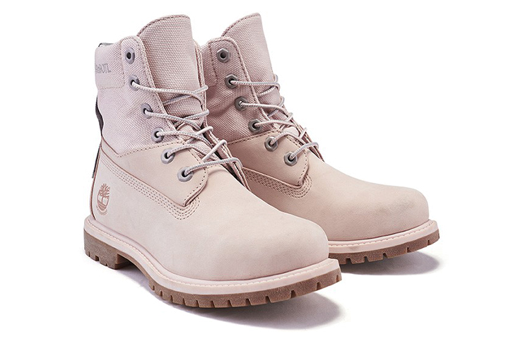 Lookbook (W) Timberland 6 Inch Premium ReBOTL Stivale Larga Vestibilità Pelle e Tessuto ''Rosa Pallido'' A2FUBW