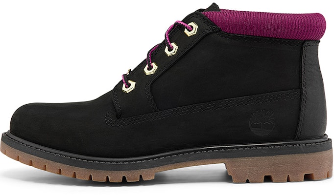 (Women) Timberland Nellie Chukka Waterproof Boot 'Black Pink' A2JSAW Buy (Women) Timberland Nellie Chukka Waterproof Boot 'Black Pink' A2JSAW