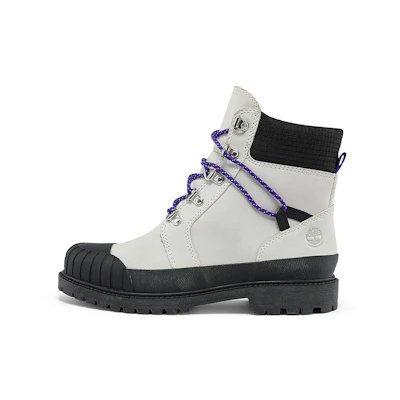 (W) Timberland Heritage Rubber Toe 6 Inch Hiking Boot 'White'