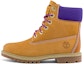 Buy (W) But Timberland 6 Inci Heritage Cupsole Wide Fit But 'Wheat Nubuck dengan Ungu' A44KPW
