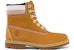 (W) Timberland 6 Inci Heritage Premium But Kalispahi 'Wheat Nubuck dan Jalur' A2R3GW