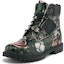 Lookbook (W) 팀버랜드 헤리티지 6인치 방수 블랙 플로럴 누벅 부츠 A2M7GW