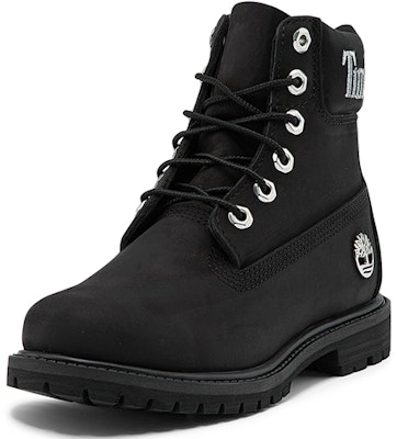 (Women) Timberland 6 Inch Premium Waterproof Boots 'Black Nubuck with Silver Logo' A5TYUW Lookbook (Women) Timberland 6 Inch Premium Waterproof Boots 'Black Nubuck with Silver Logo' A5TYUW