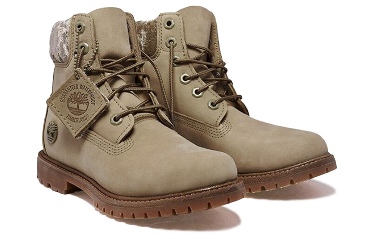 (W) Timberland 6 Inch PRM Waterproof Boot 'Beige Nubuck Velvet' 圖 3