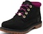 (W) Timberland Nellie Chukka But Kalispia 'Hitam Merah Jambu' Tahan Air A2JSAW