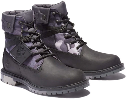 添柏岚 Timberland 6 吋經典防水工裝靴 女款 黑 Lookbook 添柏岚 Timberland 6 吋經典防水工裝靴 女款 黑