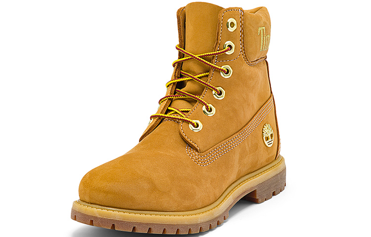 Lookbook (W) Botas Impermeables Timberland 6 Inch Premium 'Wheat Nubuck con Logo Dorado' A5TY7231