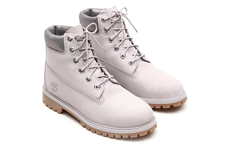 Lookbook (W) （女性用）ティンバーランド6インチプレミアム防水ブーツ「グレーピンク」A295Q A295Q