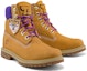 Shop (W) But Timberland 6 Inci Heritage Cupsole Wide Fit But 'Wheat Nubuck dengan Ungu' A44KPW