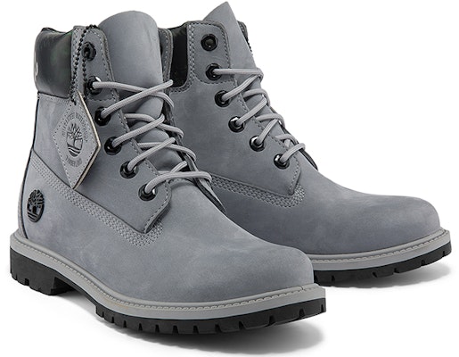 (W) Timberland 6 Inch Kasut Kalis Air Warisan 'Kelabu Sederhana dengan Bunga' A2GAFW Shop (W) Timberland 6 Inch Kasut Kalis Air Warisan 'Kelabu Sederhana dengan Bunga' A2GAFW
