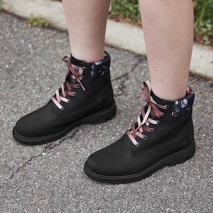 (W) Timberland Lucia Way 6 Inch Charm Waterproof Boot 'Black Nubuck' 圖 7