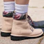 Sizing (W) Timberland Lucia Way 6 Inch Charm But Kalispas 'Nubuck Merah Jambu Muda' A2HXBW