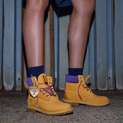 (Women) Timberland 6 Inch Heritage Cupsole Wide Fit Boots 'Wheat Nubuck with Purple' A44KPW Sizing (Women) Timberland 6 Inch Heritage Cupsole Wide Fit Boots 'Wheat Nubuck with Purple' A44KPW