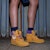 (W) But Timberland 6 Inci Heritage Cupsole Wide Fit But 'Wheat Nubuck dengan Ungu' A44KPW