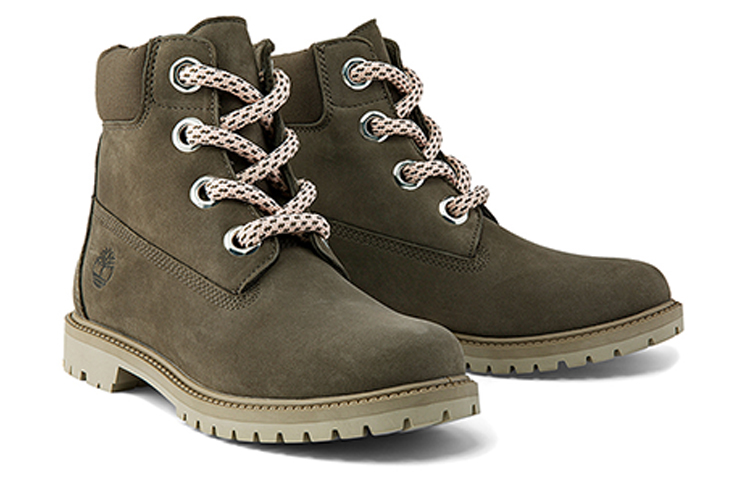 (W) Timberland 6 Inch PRM Waterproof Wide Fit Boot 'Olive Nubuck' 圖 3