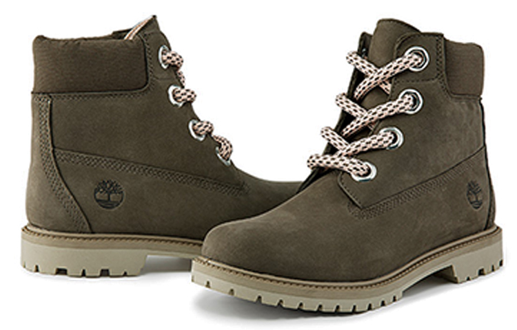 (W) Timberland 6 Inch PRM Waterproof Wide Fit Boot 'Olive Nubuck' 圖 4