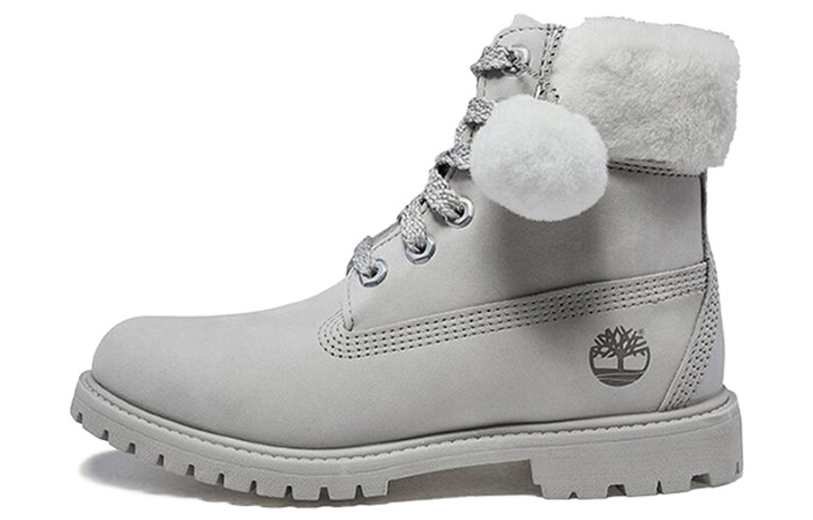 (W) Timberland 6 Inch Shearling PRM Boots 'Beige'