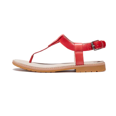 (W) Timberland 'Chicago Riverside' Red Sport Sandals