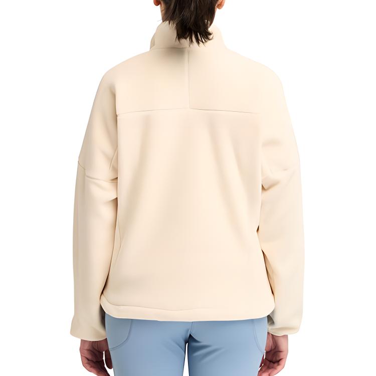 (Women) Timberland  Cozy Fleece Logo Jacket in Light Brown. A5ZF7-EFL 圖 5