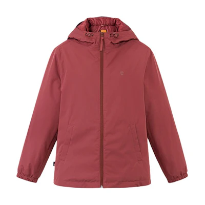 (Women) Timberland Outdoor Waterproof Windproof Red Jacket with Hood. A6SGH-EFU