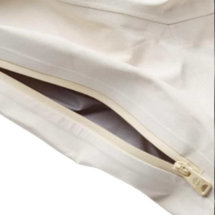 Shop (W) Timberland Jaket Hooded Kalis Air & Angin Bernafas Coklat Muda. A5XRU-EFL