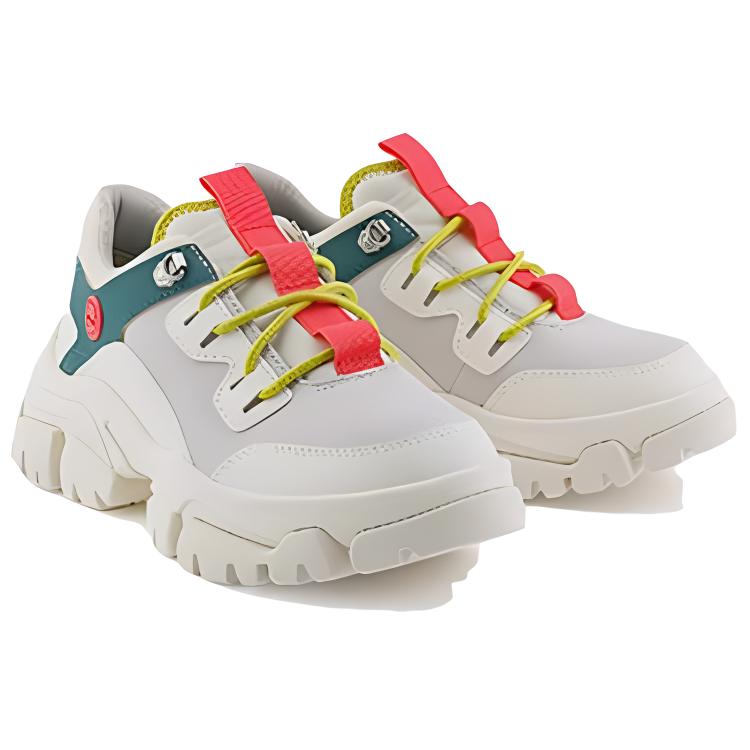 Lookbook (W) Timberland Adley Way Low Lace Up Sepatu Sneakers 'Putih' A5Q13W