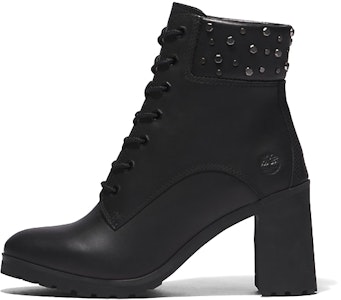 添柏岚Allington鑽石休閒中筒高跟靴 女款 黑色 Buy 添柏岚Allington鑽石休閒中筒高跟靴 女款 黑色