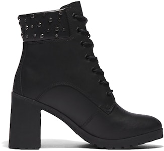 添柏岚Allington鑽石休閒中筒高跟靴 女款 黑色 Order 添柏岚Allington鑽石休閒中筒高跟靴 女款 黑色