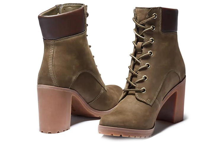 Lookbook (W) Timberland Allington Sepatu Boot 6-Inch Tali 'Coklat' A1TMV901