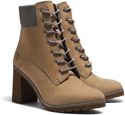 Timberland添柏嵐 Allington 高跟 6 休閒舒適 中筒靴 女款 棕 Shop Timberland添柏嵐 Allington 高跟 6 休閒舒適 中筒靴 女款 棕