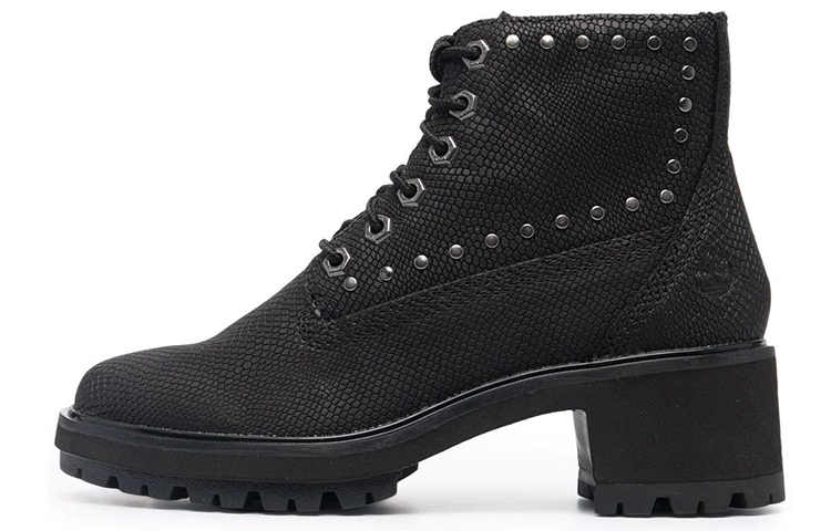 (Women) Timberland Ankle Boot 'Faux Snake Skin - Black' A2KY8