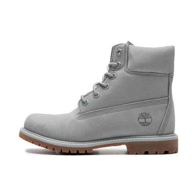(W) Timberland 50th Anniversary Edition 6 Inch Waterproof Boots 'Light Grey Nubuck'