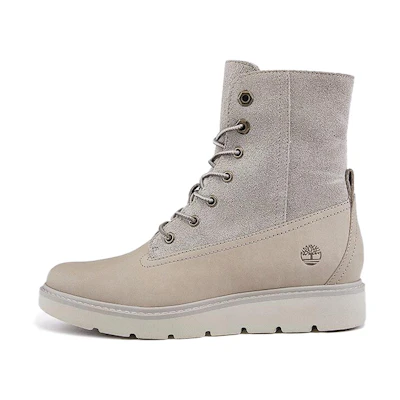 (W) Timberland Auth Teddy Fleece Wide-Fit 'Winter White Nubuck'