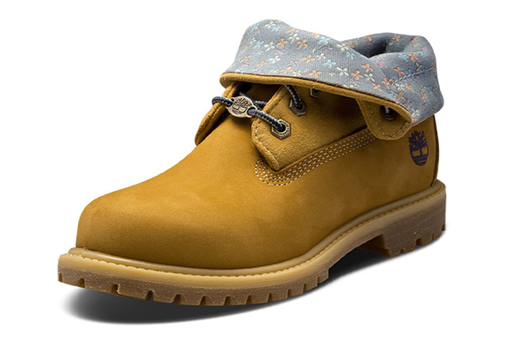 Lookbook 添柏岚（Timberland）Roll Top 戶外休閒工裝靴 女款 黃色