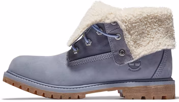 (Women) Timberland Authentics Mid 'Light Blue' A2JS8073 (Women) Timberland Authentics Mid 'Light Blue' A2JS8073