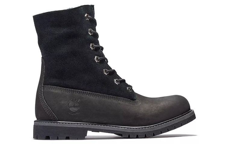 Order Timberland 添柏岚 Authentics 防水卷筒戶外靴 女款 碳黑色