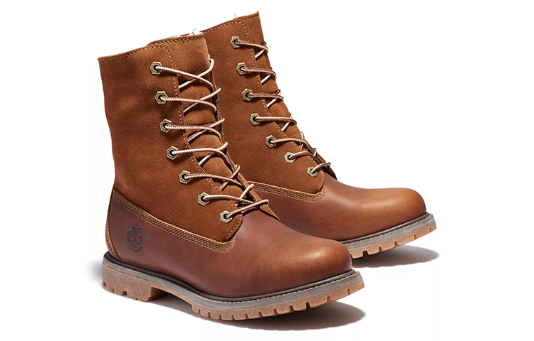 Lookbook Timberland 添柏岚 Authentics 防水捲筒戶外靴 女款 咖啡棕