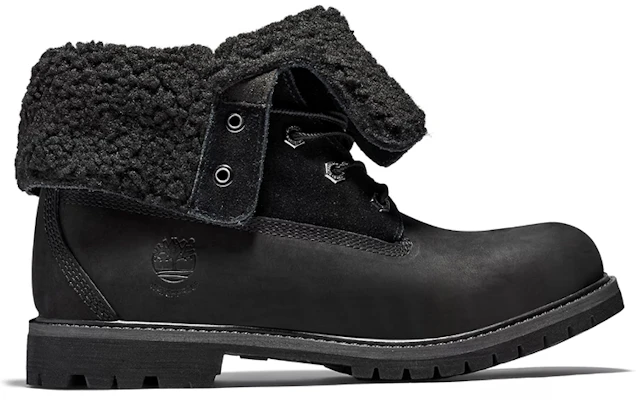 Timberland 添柏岚 Authentics 防水卷筒戶外靴 女款 碳黑色 Shop Timberland 添柏岚 Authentics 防水卷筒戶外靴 女款 碳黑色