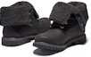 Sizing Timberland 添柏岚 Authentics 防水卷筒戶外靴 女款 碳黑色