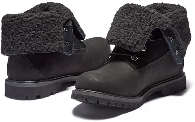 (Women) Timberland Authentics Waterproof Roll-Top 'Carbon Black' 8149A001 Sizing (Women) Timberland Authentics Waterproof Roll-Top 'Carbon Black' 8149A001
