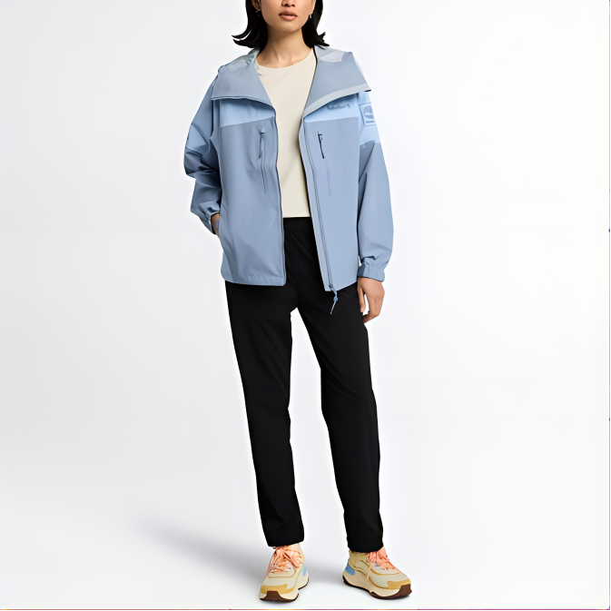 Purchase (Women) Timberland AW24  Waterproof Windproof Outdoor Running Jacket Nebula Blue A5XRU-EMA