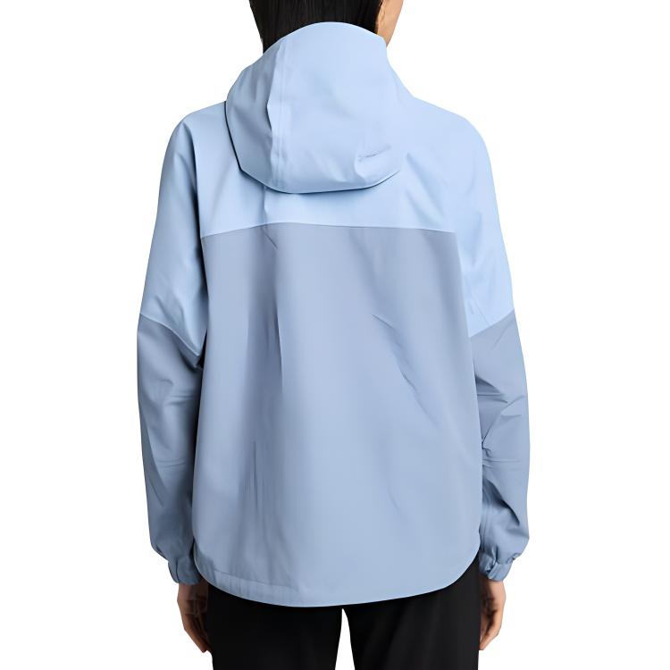 Sizing (Women) Timberland AW24  Waterproof Windproof Outdoor Running Jacket Nebula Blue A5XRU-EMA