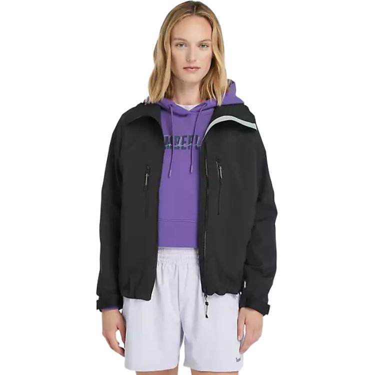 (Women) Timberland Black Hooded Zip-Up Casual Comfort Jacket A5XRU-001 圖 3