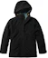 Order (Women) Timberland Black Three-in-One Solid Color Hooded Jacket A63TN-001